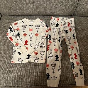 Kids Pajamas with Festive Print